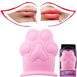 Visualsource Lip Plumper Device Cute Pink Cat Paw Soft Lip Plumping Quickly Natural Pout Mouth Plumping Tool Beauty Pump Sexy Lip Bigger Mouth Lips Enhancer Lip Plumper Tool