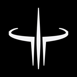 Quake Decal Vinyl Sticker|Cars Trucks Walls Laptop|White|5 x 4.8 in|CCI335