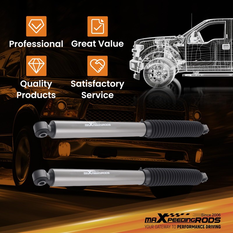 5.5-7.5" Rear Shocks for Ram 1500 4WD 2009-2024