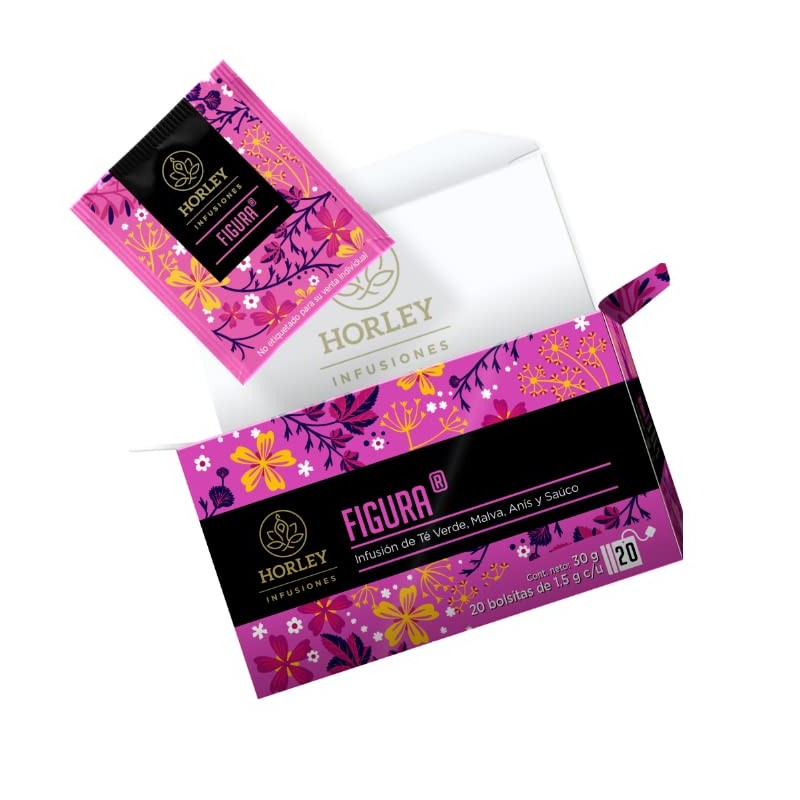 Horley Té Figura. Té Verde, Malva, Anís y Saúco con