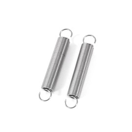 GUNGY Tension Springs with Hooks Stainless Steel Tension Spring 30 mm Outer Diameter 5 mm Wire Diameter 0.5 mm Maximum Tensile Force 0.43 kg 0.5 x 5 x 30 mm Pack of 20