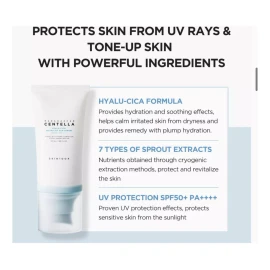 Skin1004 Madagascar Centella Hyalu-cica Sun Serum Bloqueador Coreano