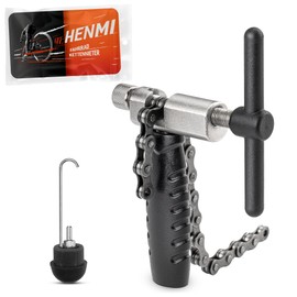 HENMI Chain Riveter Bicycle for 6-12 Speed Bicycle Chain Repair, Removal and Attachment Bicycle Chains for Mountain Bike, City Bike, Road Bikes