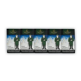 Crottendorfer Incense Cones Set of 5 x 24 Pieces in Size M in Fragrance Note Christmas Frankincense - 24 Pieces per Pack