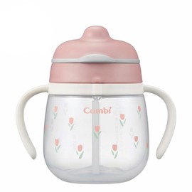 [Made in Japan] Baby Bottle Baby mag Rakumagu First Straw 240mL Made in Japan (Tulip)