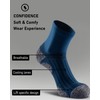 SITOISBE Quarter Compression Socks for Men Women, Cushioned Running Hiking