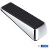XFORT 3 Pack Door Wedge Polished Chrome, Door Jammer, Non-Slip