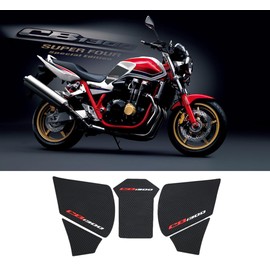 For CB1300 CB1300SF sc54 sc40 CB1300SB CB1300SF/SB Motorcycle Tank Pad Anti Slip Tank Pad Protective Sticker Side Tank Pad Traction Pad for CB1300SB CB1300SF (5 Pack)