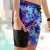 Boy's Swim Trunks Size 14 16 Novelty Space Astronaut Printed