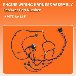 Aspaton Engine Wiring Harness Compatible with 250 350(Fit F Series) 1994-1996 Super Duty 7.3L F6TZ-9A451-F