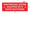 CDXHOME 30X PV Solar System Label Pack - Ensure Safety