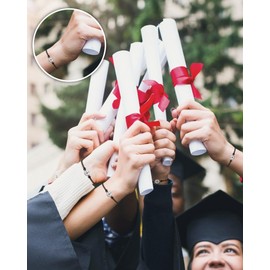 GBTBYS 30PCS Graduation Gifts Bulk Compass Bracelets, The Adventure Begins, Graduate 5th 6th 8th Grade Senior College High School Inspirational Bracelet