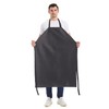 Nanxson Unisex PU Waterproof Adjustable Aprons Work Apron Meat Apron