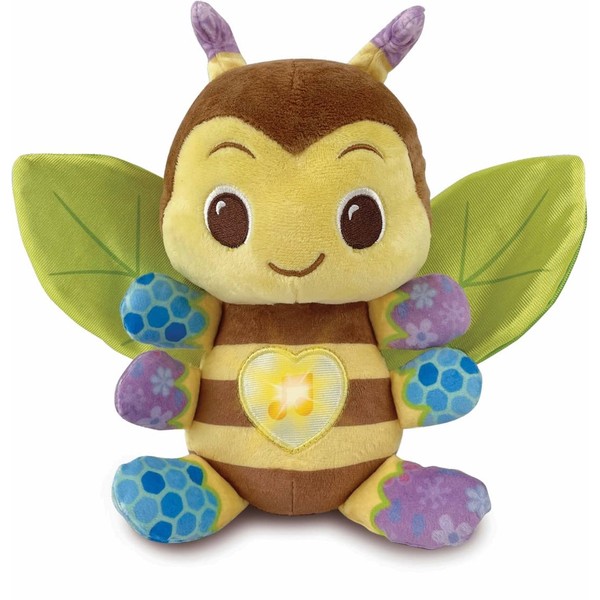 VTech Busy Musical Bee | Interactive & Sensory Cuddly Toy with Lights & Music | Suitable for Ages 3 - 24 Months | English Version