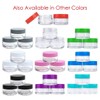 Beauticom 900 Pieces 20G/20ML Round Clear Jars with Screw Cap