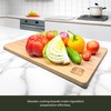 Japanese Cypress Cutting Board –Dual-Sided, Waterproof, Knife-Friendly Chef Cutting Board