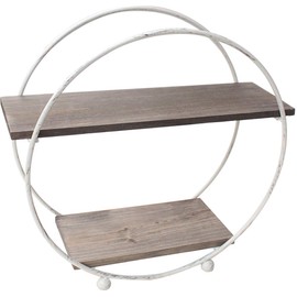 Keystone IN050003 Accessory Rack, Brushed Wire, Table Rack, Round, 11.8 x 4.3 x 11.0 inches (30 x 11 x 28