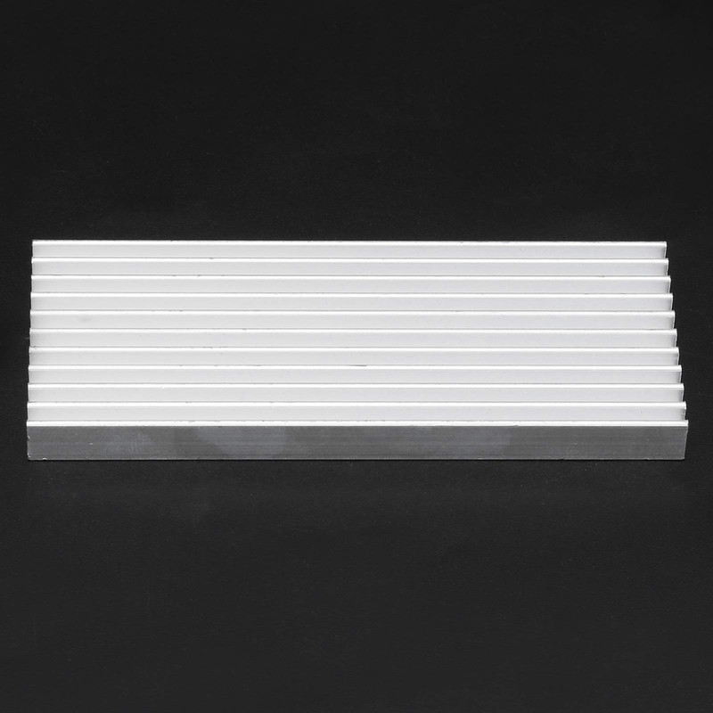 10pcs Aluminium Heatsink, 40 x 8 x 100 mm Radiator