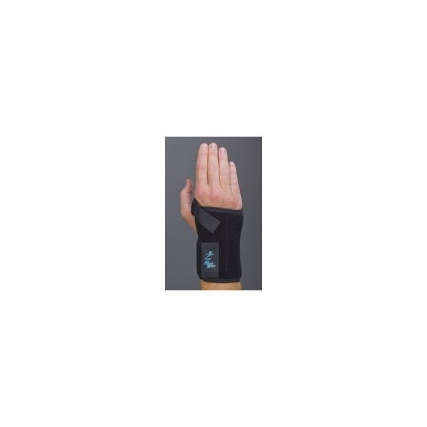 Med Spec Compressor Wrist Support, Black, Large Right