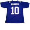 Generic Eli Manning Blue Jersey Stitched Custom Football New No