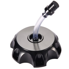 WOOSTAR CNC Gas Fuel Tank Cap Cover Replacement for Taotao Roketa Apollo SSR 50cc 70cc 110cc 125cc 150cc ATV Dirt Bike Pit Bike Black