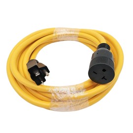 Parkworld NEMA 6-20 Extension Cord 6-20P to 6-20R (T Blade Female Also for 6-15R Adapter) 250V, 20A, 5000W UL Listed (16FT)