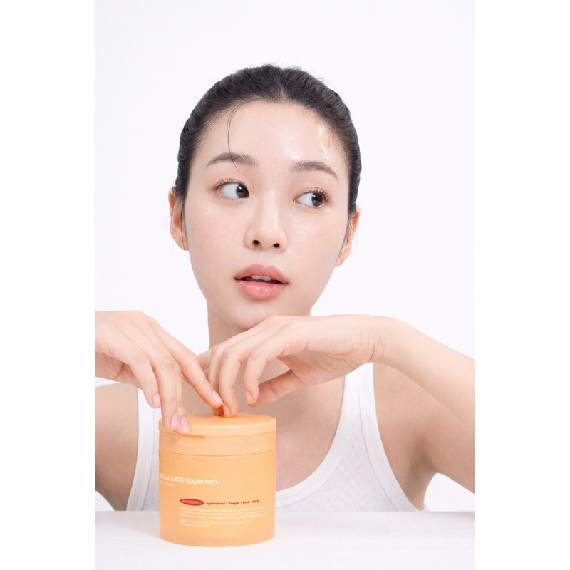 Ippu [Irregular Zero Peeling Pad] Glow Toner Pad Eraser Millet