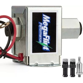 ‎Megaflint 12V Electric Fuel Pump Metal Solid (2.5-4 PSI) Low Pressure for Petrol & Diesel