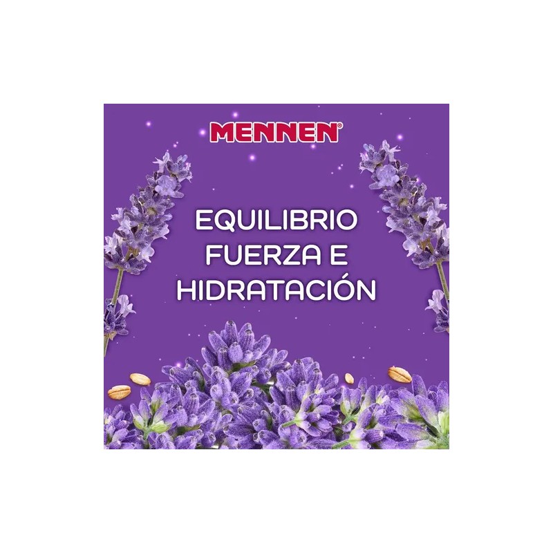 Shampoo Hidratación Y Equilibrio Con Lavanda 700 Ml Mennen