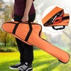 Portable Orange Oxford Chainsaw Carrying Bag Case Protective Storage Bags