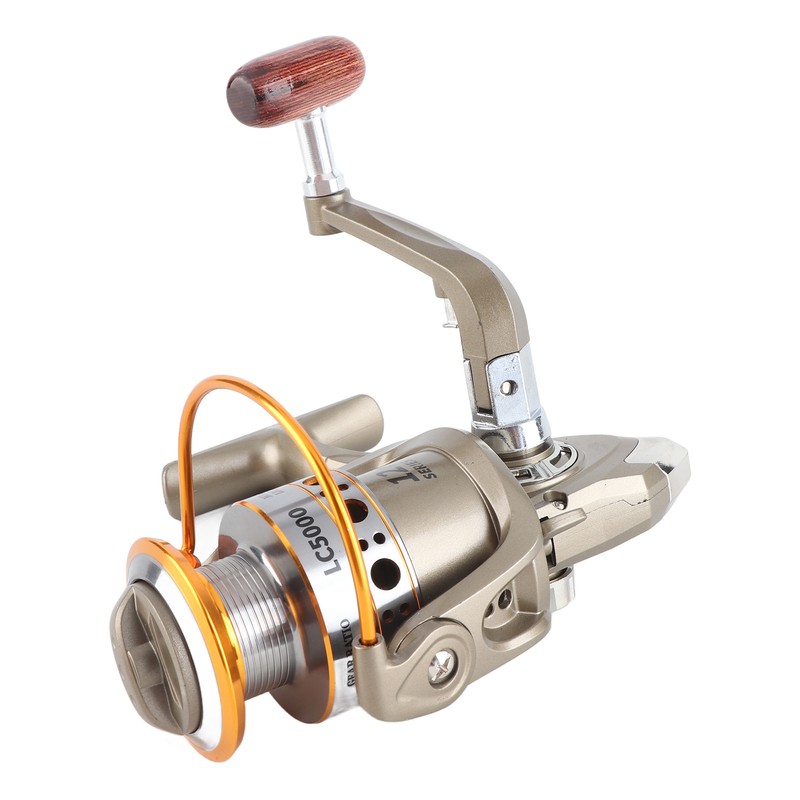 12BB Fishing Reel Foldable Arm Rocker Rear Drag Spool Fish