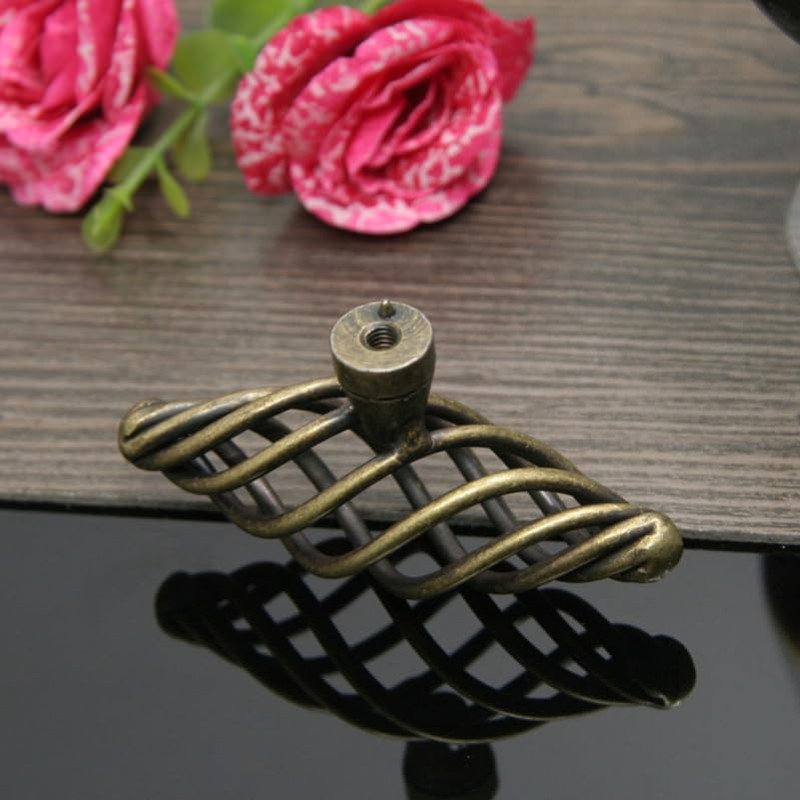 jojofuny 12 Pcs Cabinet Pulls Alloy Door Knobs Drawer Pulls