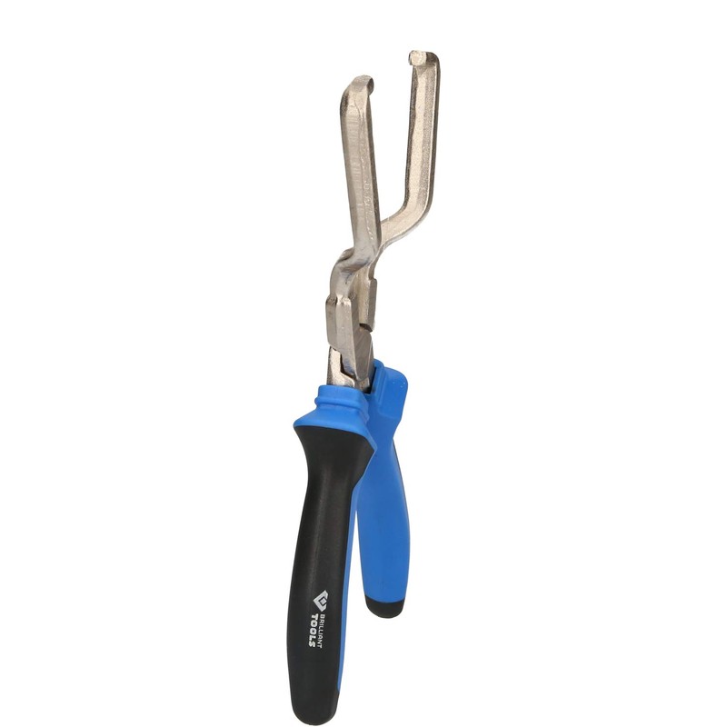 BRILLIANT TOOLS Fuel Line Quick Connector Pliers, Polyvinyl Chloride, Blue/Black,