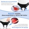 Faja para Hernia Inguinal Hombre, Ajustable Bilateral (M)