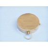 Hampton Nautical Solid Brass Gentlemen's Compass with Rosewood Box, 4",