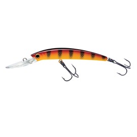 Yo-Zuri Crystal Minnow Walleye (F) 110mm 4-3/8" Hot Perch Floating Deep Diver Lure