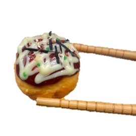 speed mao Realistic and Delicious Takoyaki Food Model Food Sample Set of 6