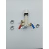 CR-MOESANCO® Under Mixer Shower Remote Control Kit + 3 Stainless