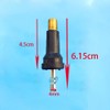 2Pcs TPMS Valve Stem, Tire Pressure Sensor Valve Stem, Rubber