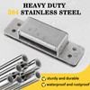 Hidden Door Hinge 4 Inch 2pack 304 Stainless Steel Hidden