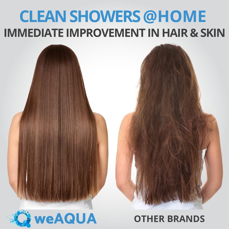 weAQUA Heavy Duty Shower Filter Jumbo 3 PACK – 99%