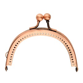 Prym 615167 Taschenverschluss Olivia kupferfarbig gebürstet, Copper, Brown, 8,5 x 5,5cm