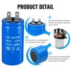 ZOWZEA 200uF/MFD CD60 Motor Start Capacitor 250VAC 50/60Hz for Electric