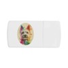 'Westie Dog Portrait' Pill Box with Tablet Splitter (PI00033941)