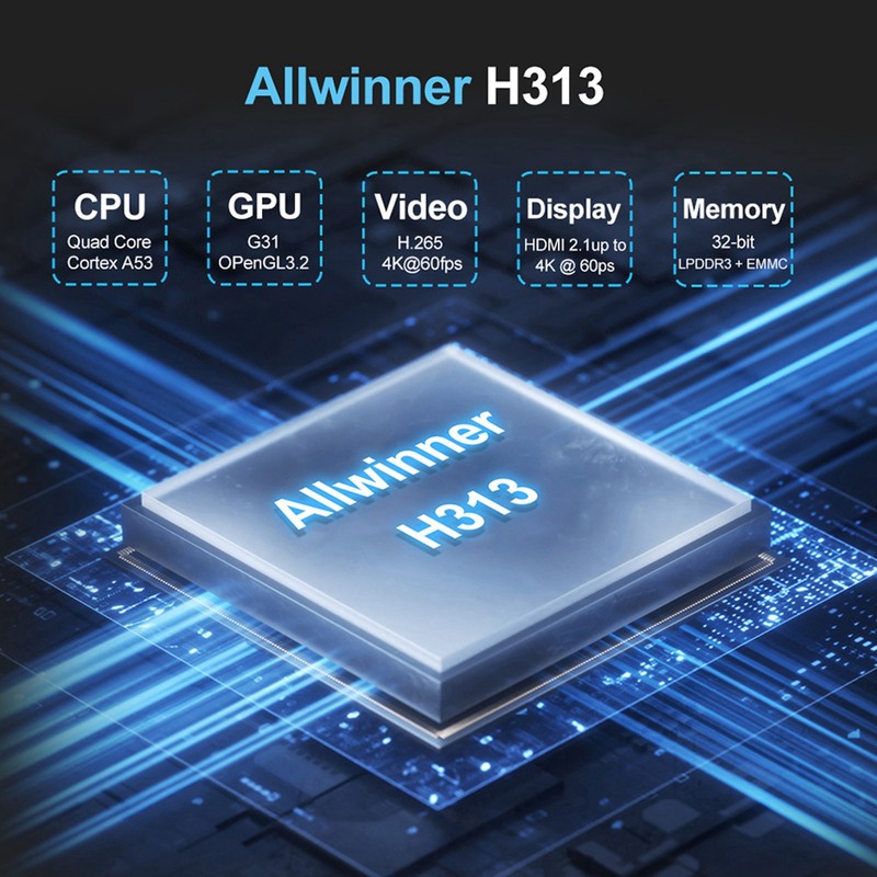 4K TV Stick Portable 2GB RAM 8GB ROM Smart HD