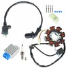 Silscvtt Ignition Coil Spark Plug Regulator Stator Replacement for Polaris