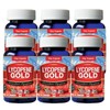 통라이프 () 라이코펜 골드(500mg x 60캡슐) 6병 Tong Life Lycopene Gold (500mg x 60 capsules) 6 bottles