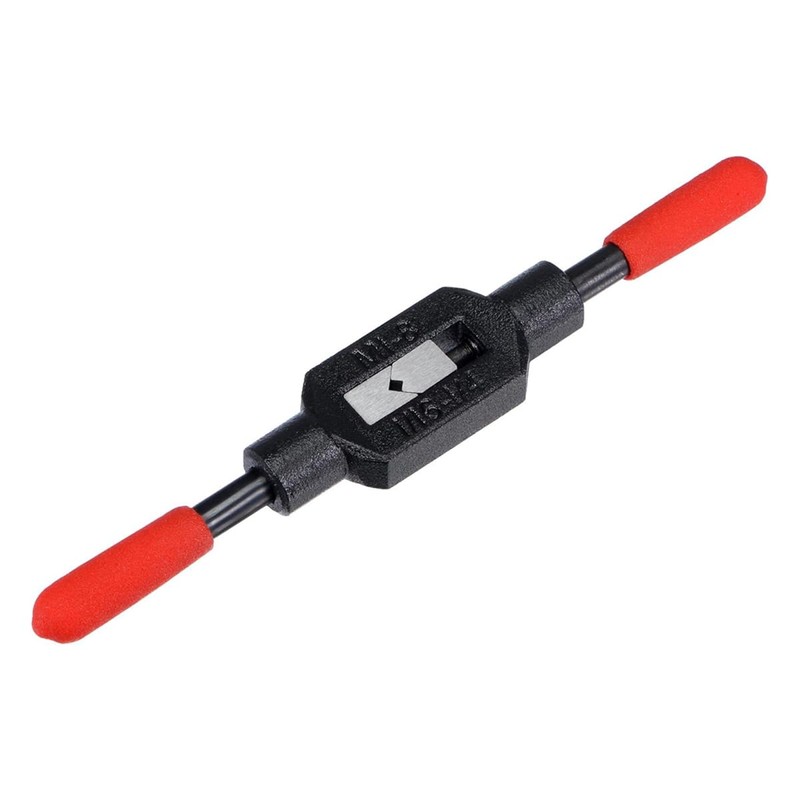 POFET Tap Wrench, Hand Tapping Tool M1-M8 with Rubber Grip
