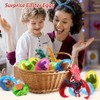 OCATO Easter Eggs Filled with Dinosaur Toys Jumbo Deformation Dinosaur