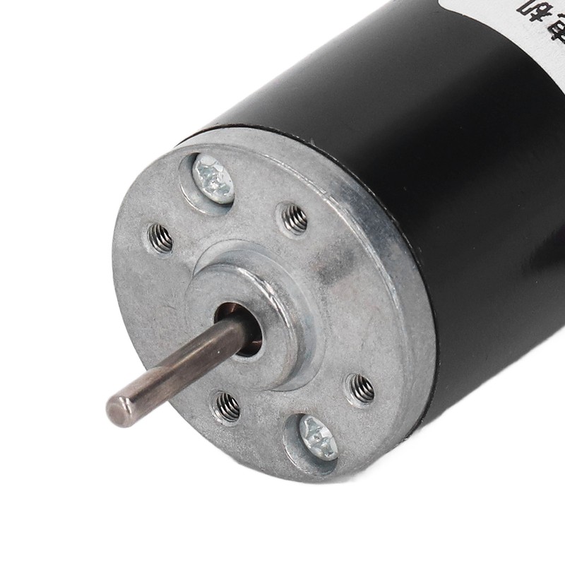 DC Gear Motor Self Locking Aluminum Shell Brass Coil Strong